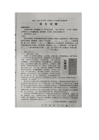 山东省宁津县2023-2024学年八年级下学期期末考试语文试题