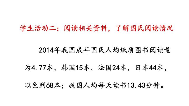 统编七语上 第四单元 专题学习活动:少年正是读书时(精品课件)第8页