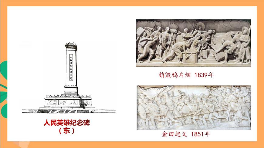 人教部編版語文八上 20《人民英雄永垂不朽——瞻仰首都人民英雄紀念碑》 第2課時 課件第4頁