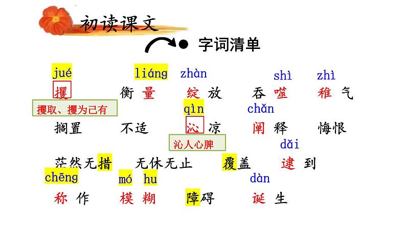 2024-2025统编版七年级语文上册精品课件11 再塑生命的人第5页