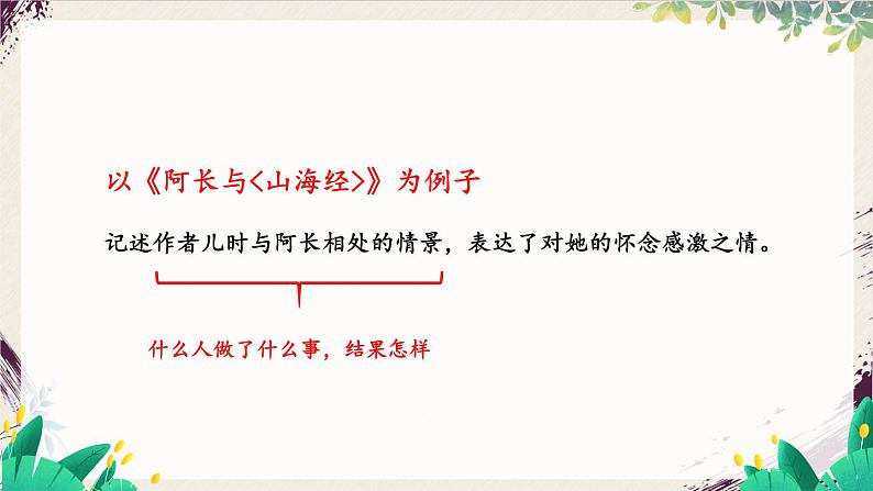 语文七年级上册 第3单元 整本书阅读 《朝花夕拾》 精读、略读、浏览【第一课时】 PPT课件第6页