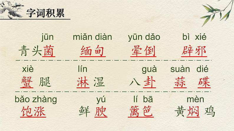 人教部编版初中语文八年级上册《17.昆明的雨》 课件第6页