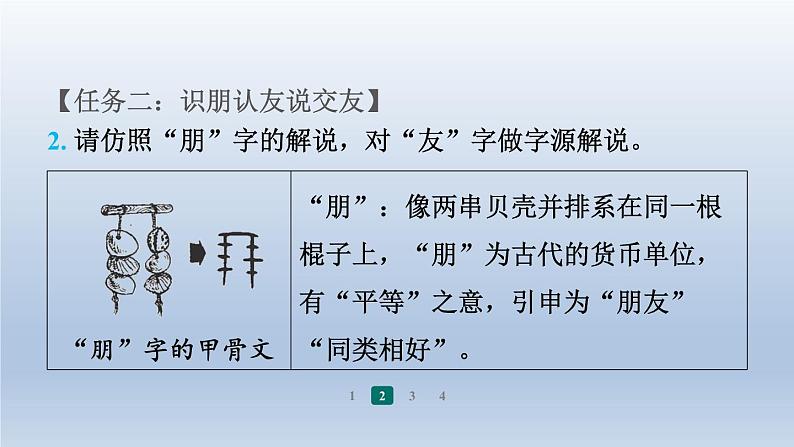 2024七年级语文上册第二单元专题学习活动有朋自远方来习题课件(部编版)06
