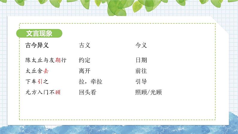 第8课 《世说新语二则——陈太丘与友期行》课件 2024-2025学年统编版语文七年级上册08