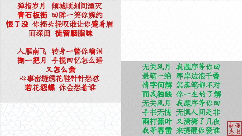 05.【中国风的隽永】:《兰亭序》周杰伦-【跟着歌词学写作】初中语文写作新方法 课件PPT03