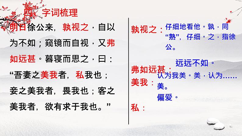 21 邹忌讽齐王纳谏 课件 初中语文统编2024九年级下册第7页