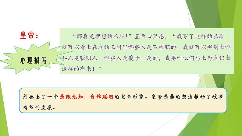 课件:部编版初中语文七年级上册第六单元第22课 皇帝的新装 第2课时06