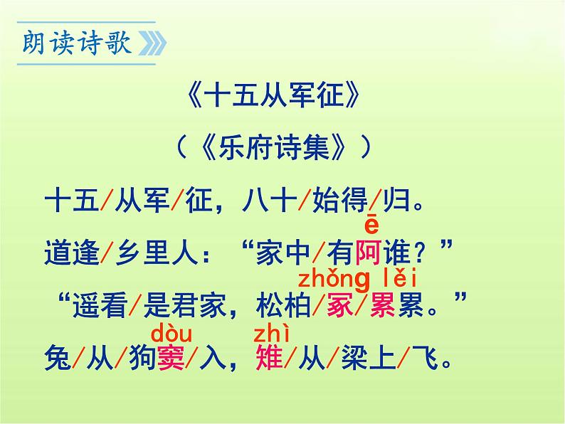 第24课《诗词曲五首》课件(共80张PPT)2023—2024学年统编版语文九年级下册第6页