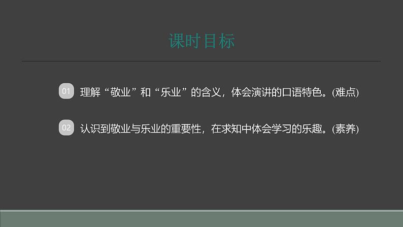 课件:部编版语文九年级上册第二单元 第七课 敬业与乐业 第二课时第2页
