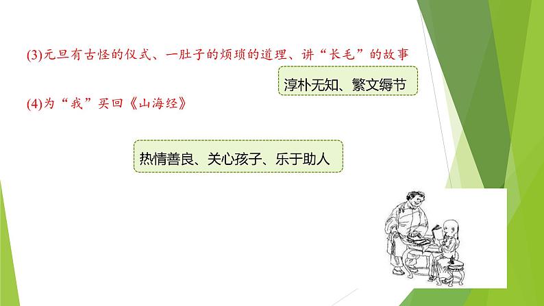 课件:初中语文部编版七年级下册课件、学案及教案第10课 阿长与《山海经》第2课时(精读研析)06