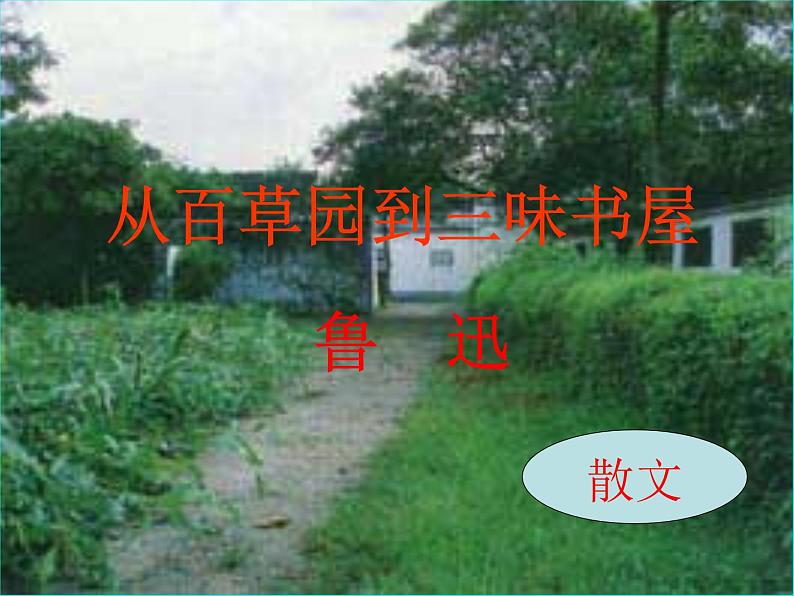 统编版语文七年级上册(2024)第9课《从百草园到三味书屋》(课件)02