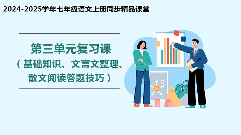 单元复习课件(基础知识、文言文整理、散文阅读答题技巧)2024-2025学年七年级语文上册同步精品课堂(统编版2024)第1页