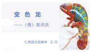 人教部编版（2024）九年级下册变色龙免费教学设计