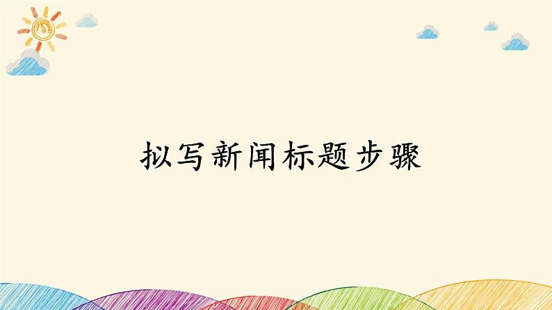 部编版语文八年级上册 拟写新闻标题课件03