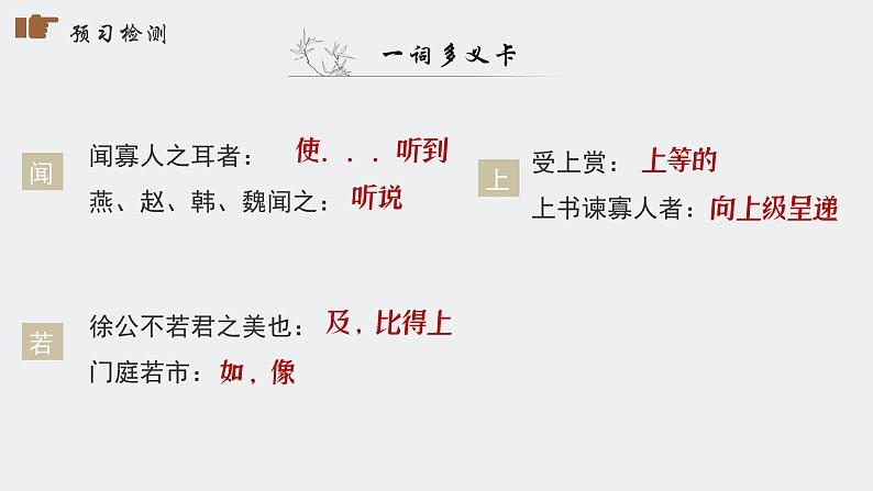 部编版九下语文第六单元第21课《邹忌讽齐王纳谏》ppt第6页