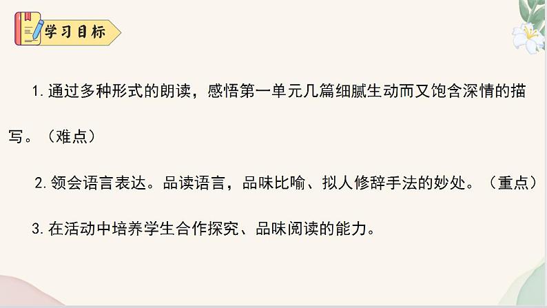 第一单元阅读综合实践(同步课件)七年级语文上册同步(人教部编版2024)第3页