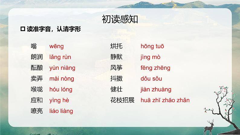 统编版(2024)七年级语文上册1春课件第6页