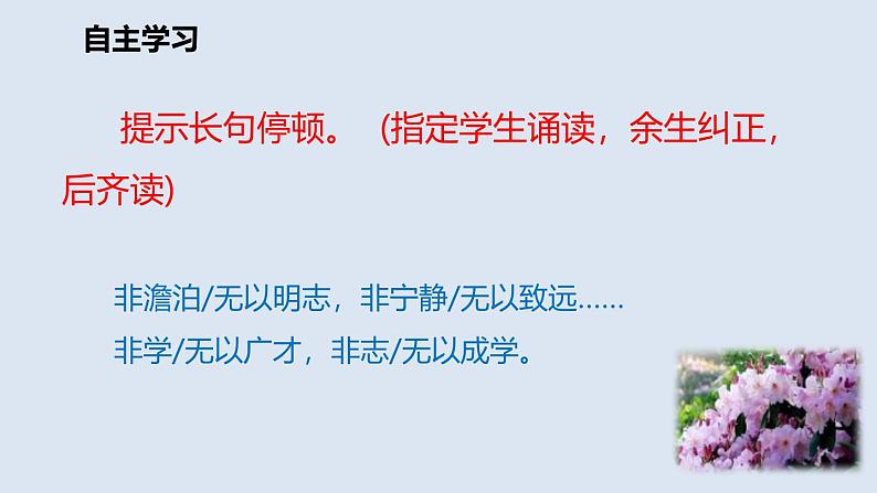 统编版(2024)七年级语文上册16诫子书课件第8页