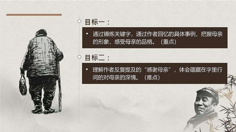 统编版(2024)八年级语文上册7回忆我的母亲ppt课件第4页