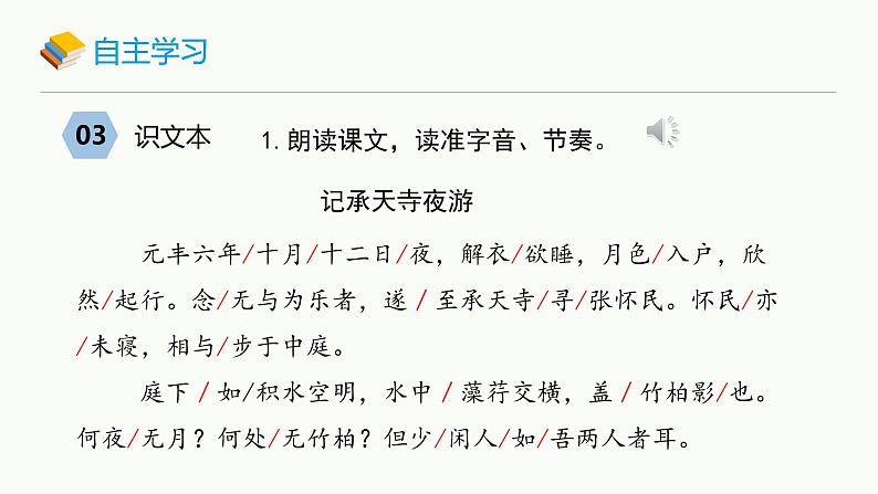 统编版(2024)八年级语文上册11短文二篇-记承天寺夜游课件(同课异构二)第7页