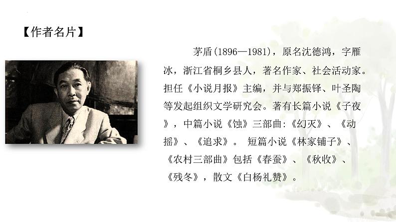 统编版(2024)八年级语文上册15白杨礼赞课件(同课异构四)第2页