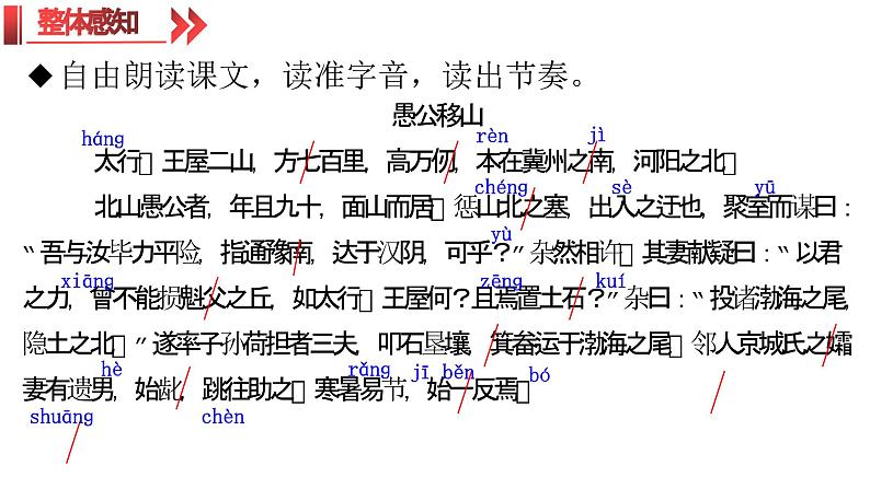 统编版(2024)八年级语文上册24愚公移山课件(同课异构一)第7页