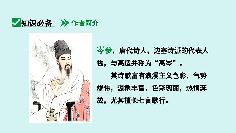 课外古诗词诵读 行军九日思长安故园 课件七年级语文上册人教版2024第5页