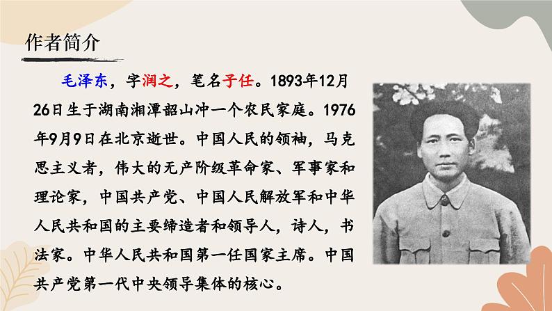 统编2024版七年级上册语文 13《纪念白求恩》课件第6页