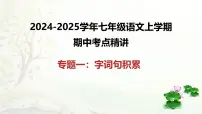 专题01字词句积累-2024-2025学年七年级语文上学期期中考点精讲PPT课件（统编版2024）