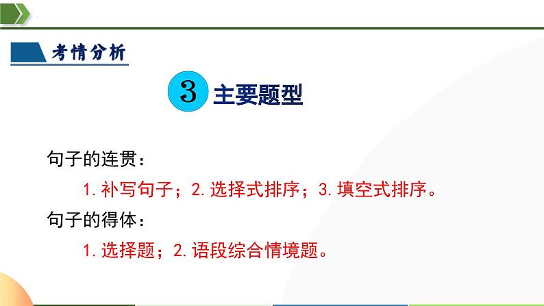 中考语文一轮复习讲练测课件 第05讲 句子的连贯得体(含解析)第6页