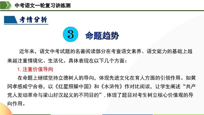 中考语文一轮复习讲练测课件 第36讲 七年级名著导读梳理(含解析)07