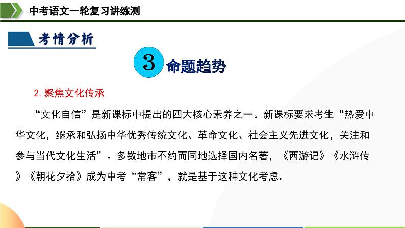 中考语文一轮复习讲练测课件 第36讲 七年级名著导读梳理(含解析)08