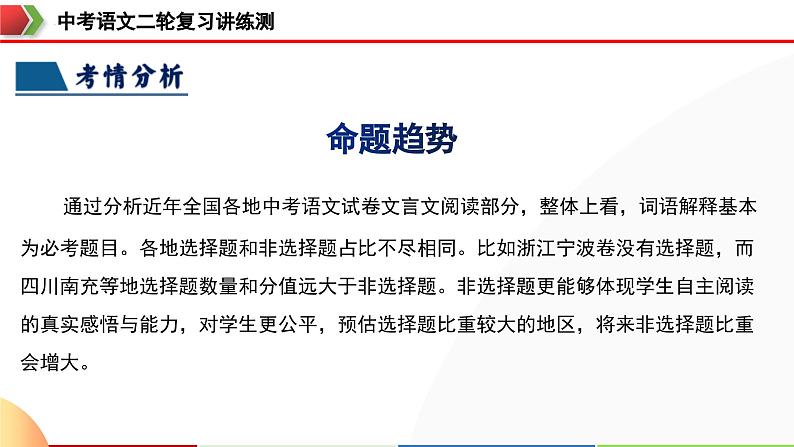 中考语文二轮复习讲练测课件专题09 词语解释(含解析)第7页