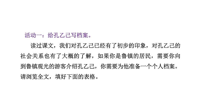 第5课《 孔乙己》课件 2024—2025学年统编版语文九年级下册04