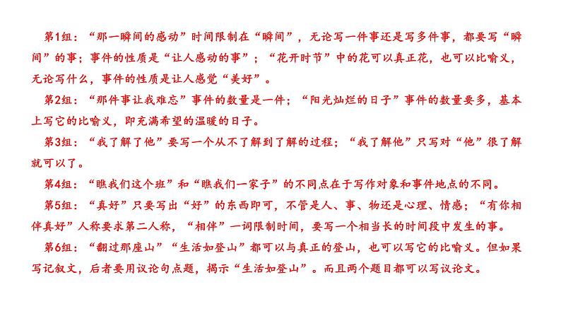 第二单元 写作 《审题立意》课件 2024—2025学年统编版语文九年级下册第7页
