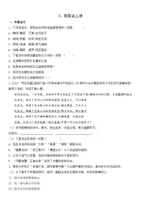 人教部编版（2024）九年级上册我爱这土地课时练习