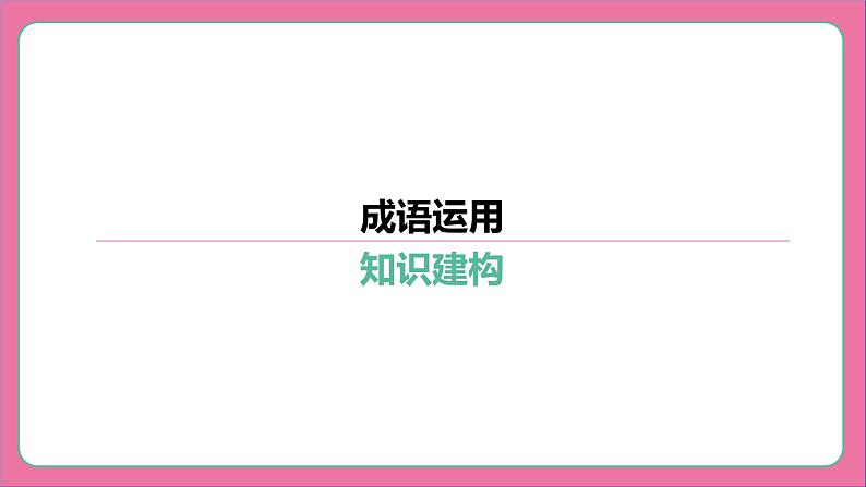 专题03 成语运用-2024年中考语文专题复习(课件)01