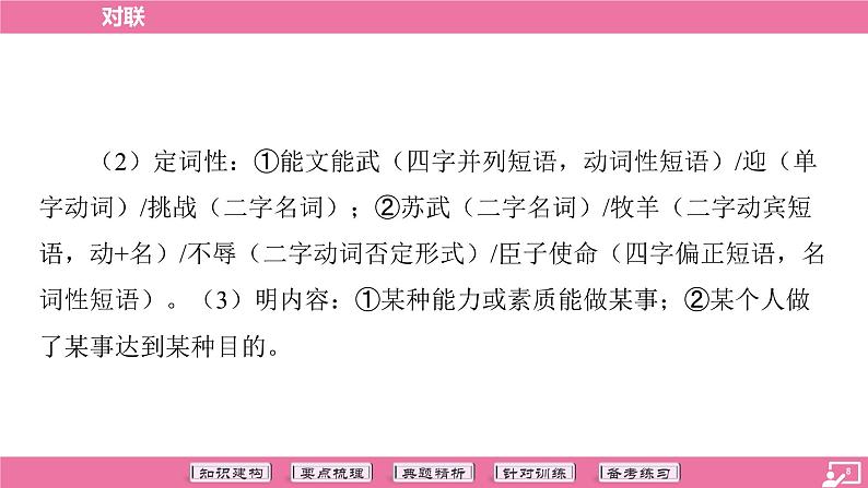 专题12 对联-2024年中考语文二轮专题复习(课件)08