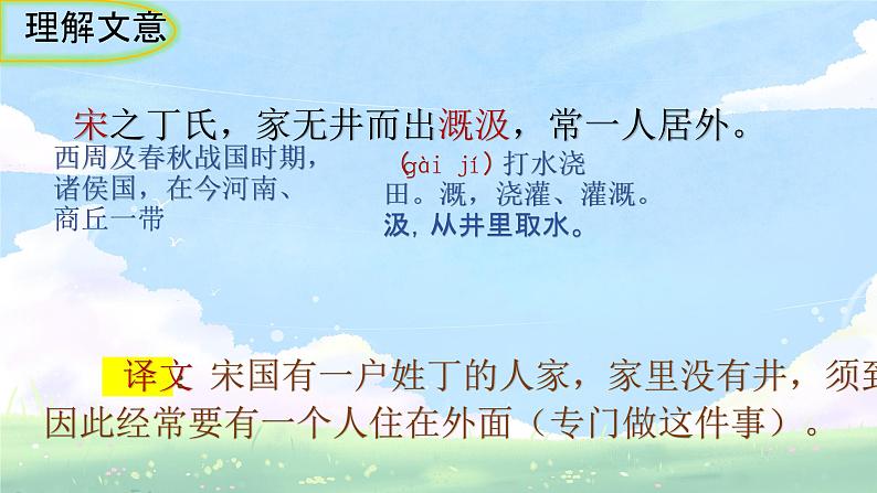 统编版语文七年级上册第24课《穿井得一人》课件第6页