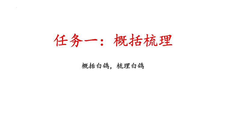 统编版语文七年级上册第18课《我的白鸽》教学课件第6页