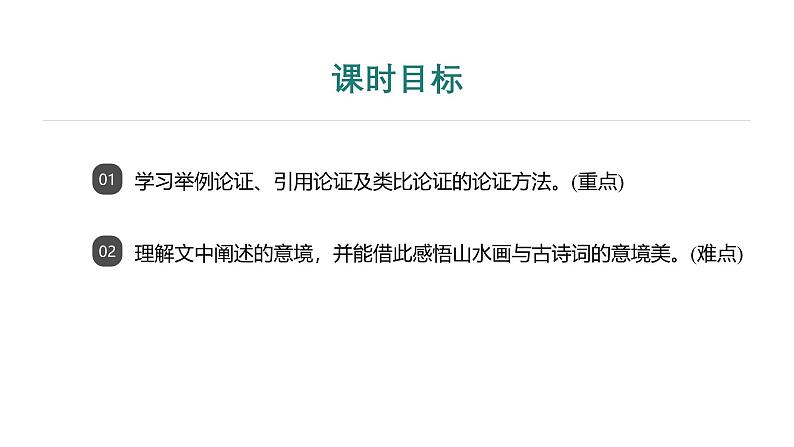 课件:部编版语文九年级下册第14课 山水画的意境 第2课时 精读研析第2页