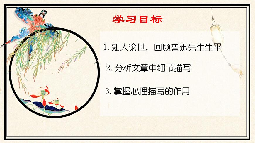 專題07 《風(fēng)箏》魯迅（細(xì)節(jié)描寫(xiě)，心理描寫(xiě)）課件 --小初語(yǔ)文閱讀寫(xiě)作能力提升課程第4頁(yè)