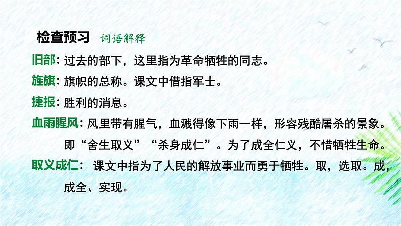 人教部编版(2024)九年级语文下册2梅岭三章ppt课件第4页
