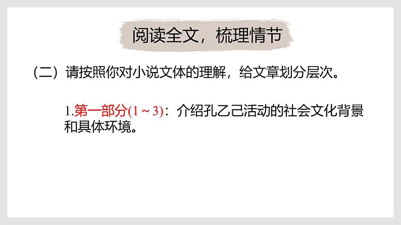 人教部编版(2024)九年级语文下册5孔乙己ppt课件第7页