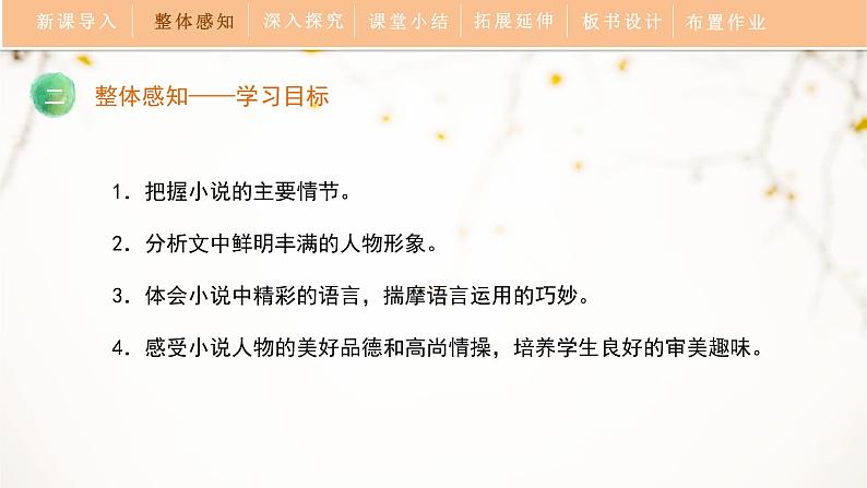 人教部编版(2024)九年级语文下册8蒲柳人家(节选)课件ppt第6页