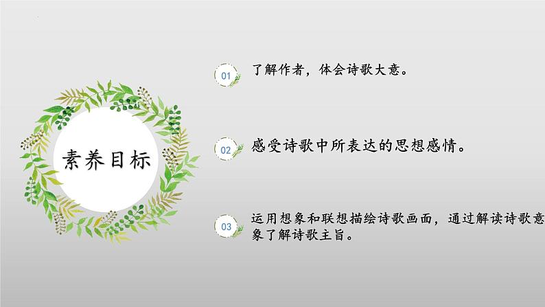 课外古诗词诵读《十一月四日风雨大作(其二)》课件-2024-2025学年七年级语文上册第2页