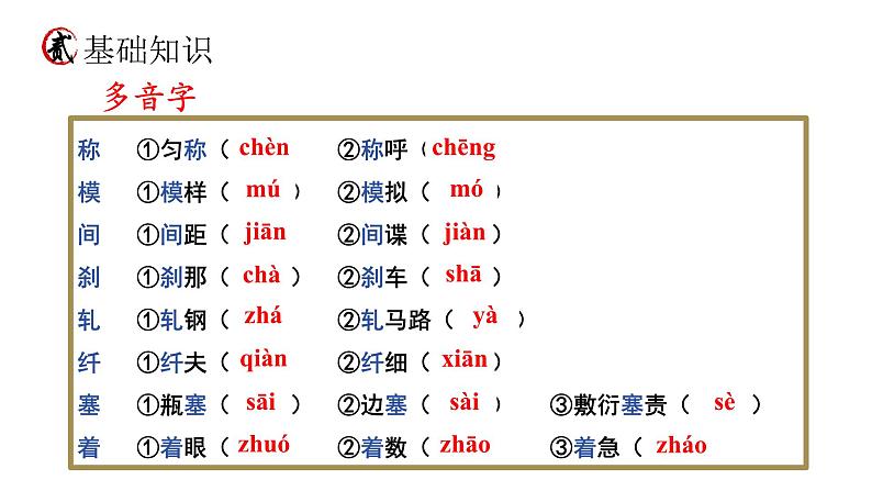 统编版语文八年级上册期末复习课件(第五单元)第7页