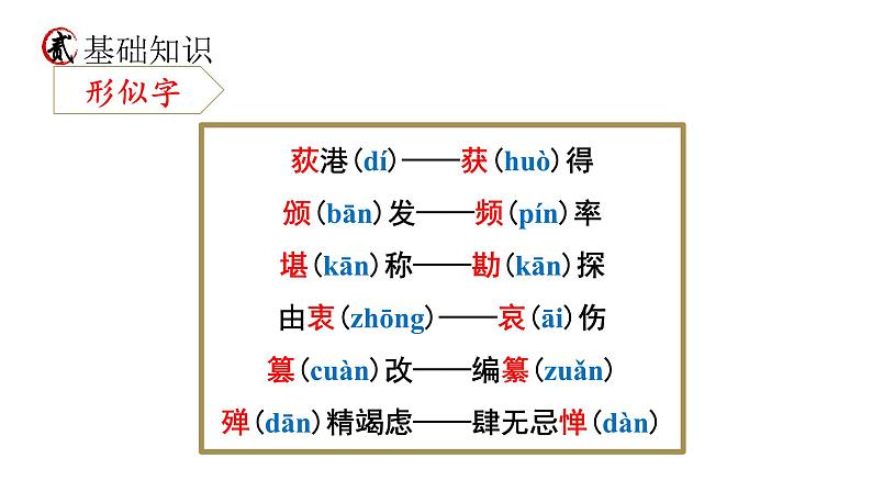 统编版语文八年级上册期末复习课件(第一单元)第7页