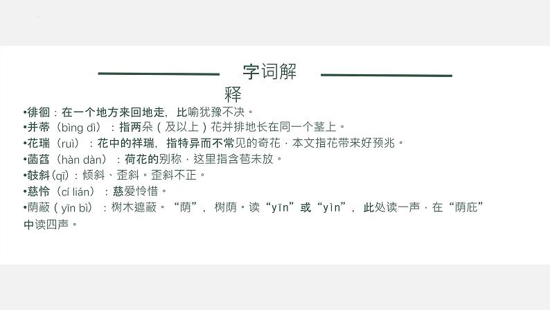 第7课《荷叶·母亲》课件-2024-2025学年统编版语文七年级上册(2024)第5页