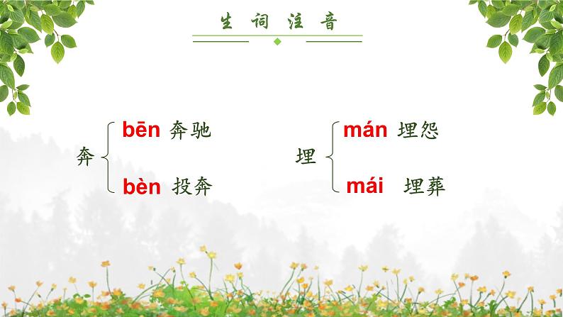 人教部编版初中语文七年级下册 《8.土地的誓言》课件第8页
